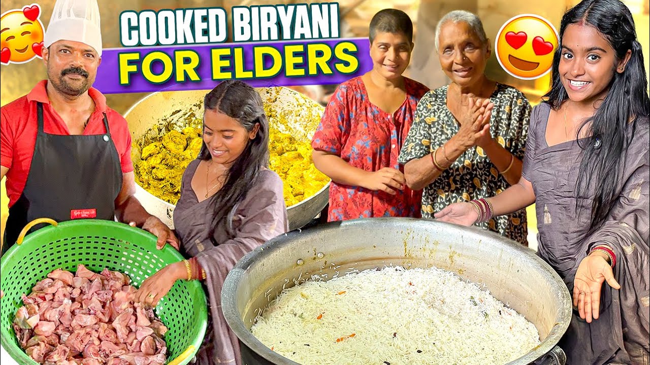 Cooking For Them 🥹♥️ Pataki Rakshita | #karnataka #anathashram #rakshita 