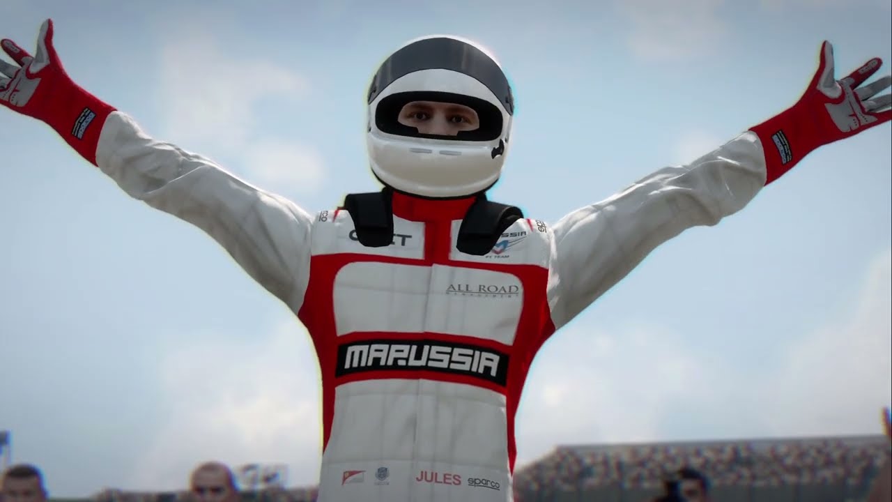 Fun race with friends online in F1 2014