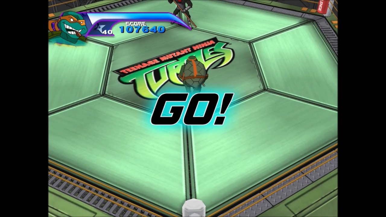 TMNT 2003 Challenge Mode Michelangello Christmas Special