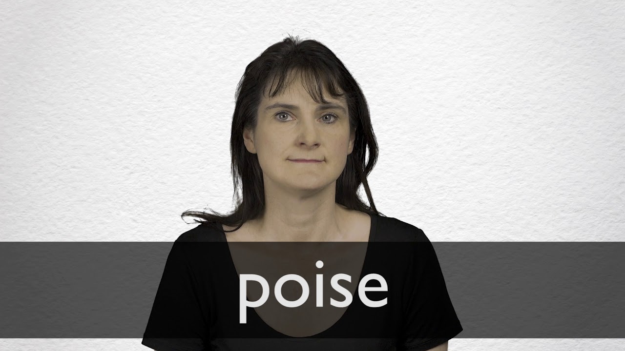 How to pronounce POISE in British English