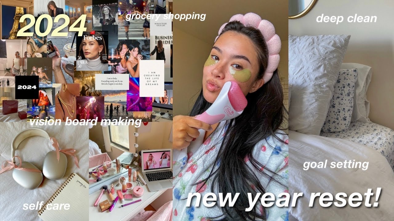 2024 ULTIMATE NEW YEAR RESET 🌟 deep cleaning, healthy habits, goal setting, & new year prep