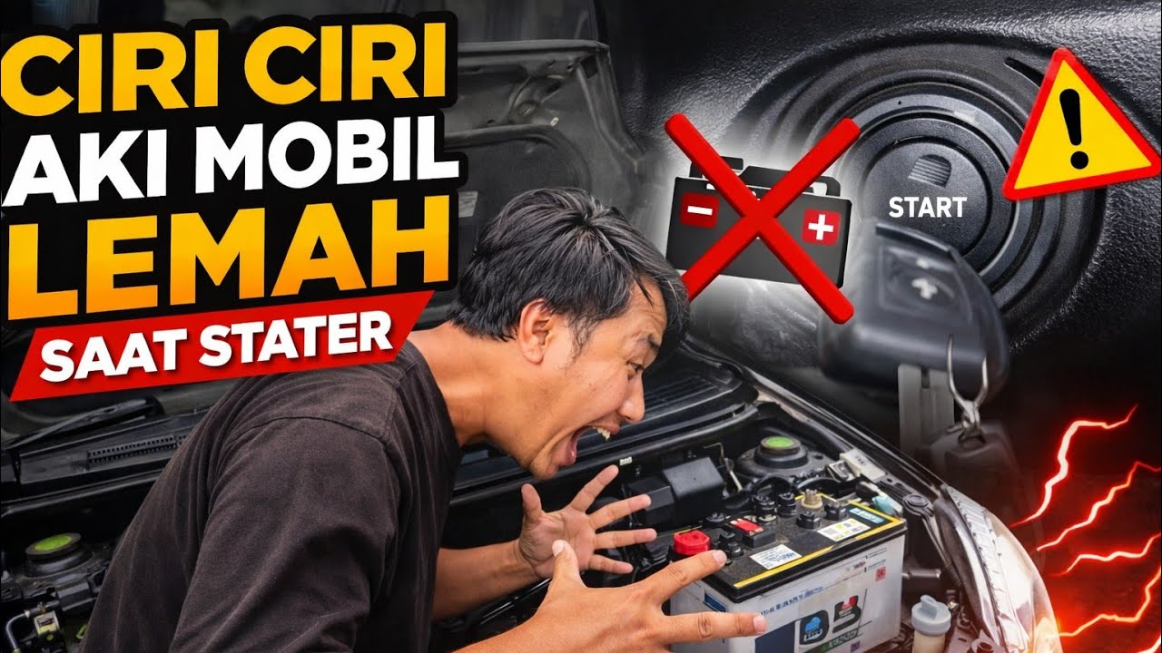Starter Mobil Berat? Bisa Jadi Aki Sudah Lemah