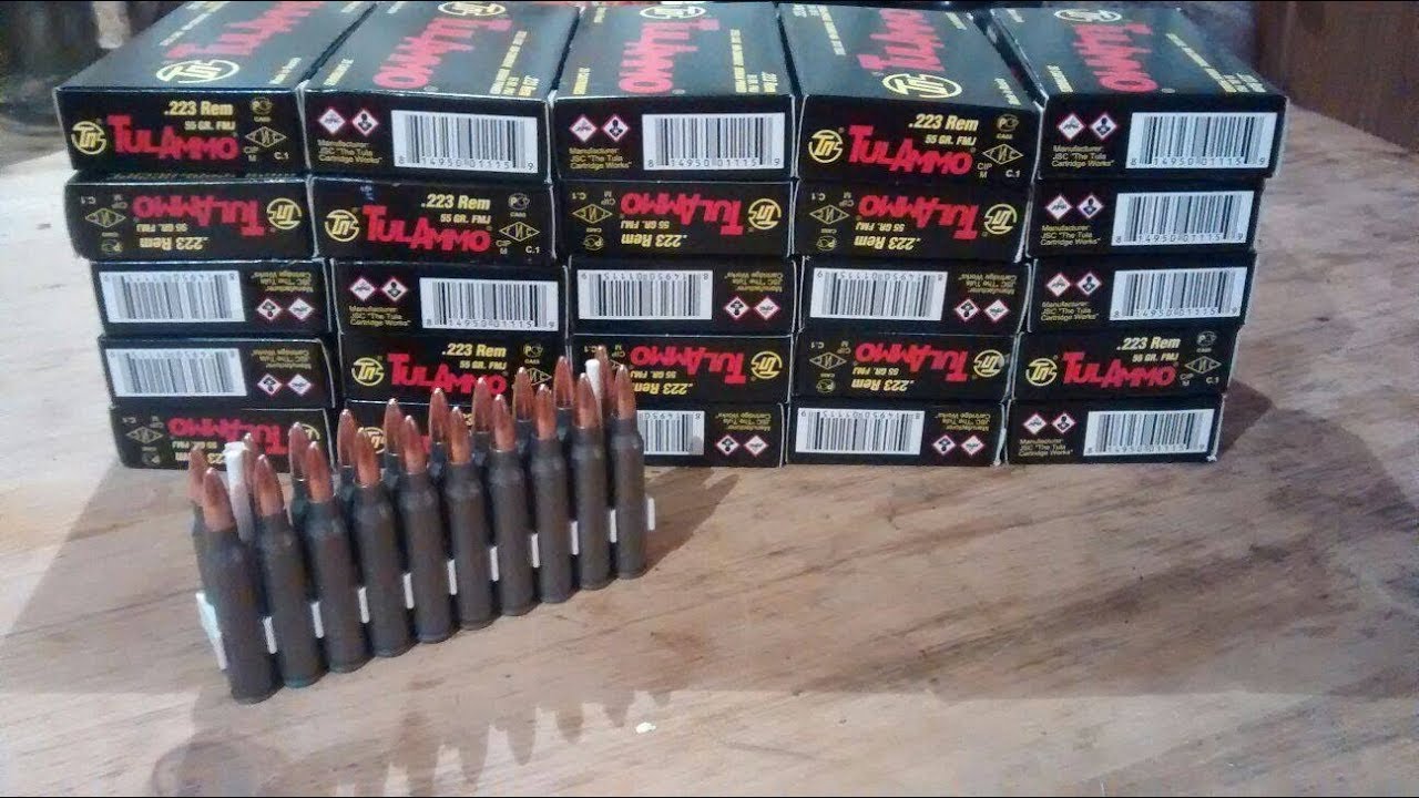 TulAmmo .223 Shipment, Unboxing, And Range Fire
