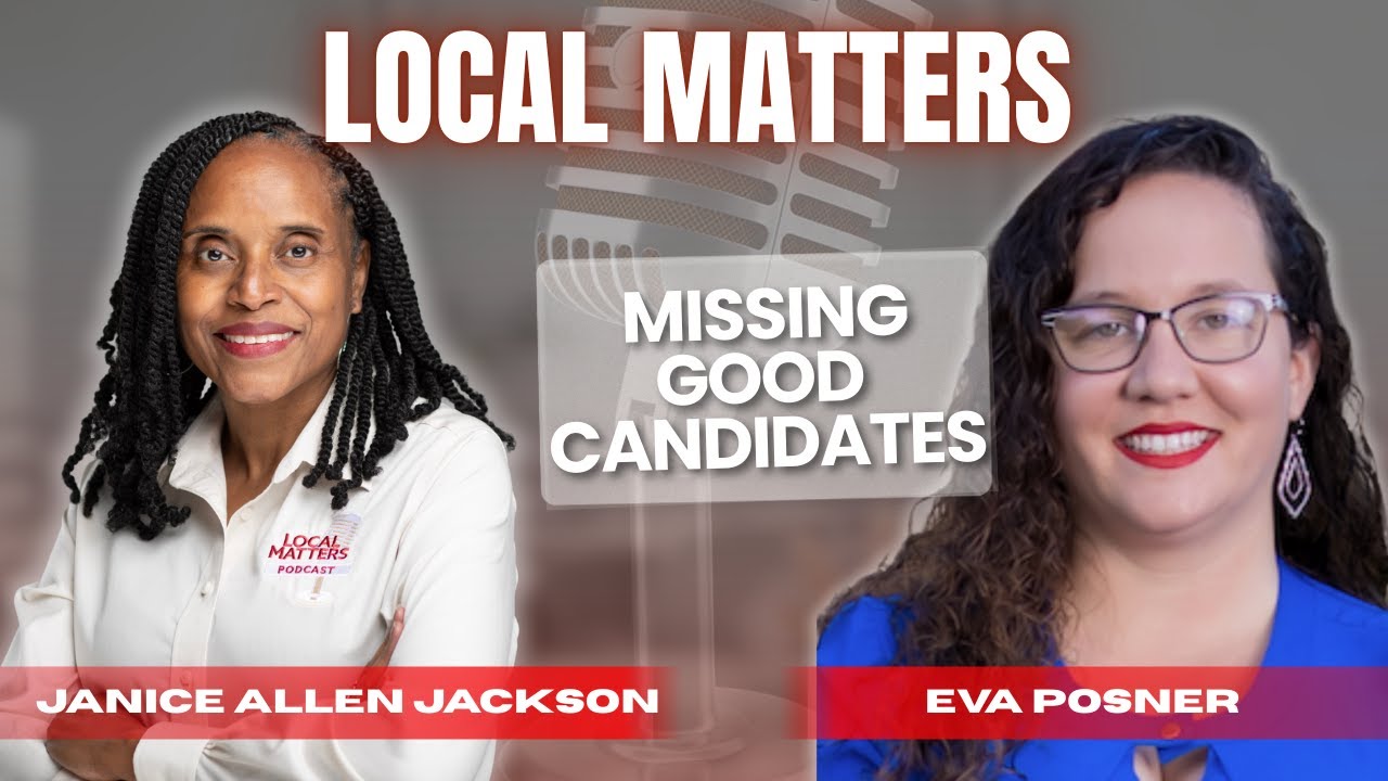 Are There Enough Good People Seeking Public Office? With Eva Posner