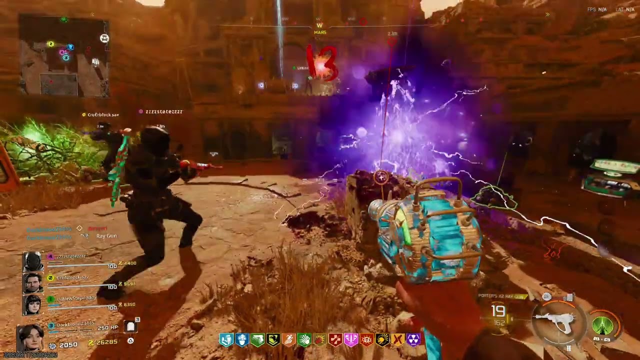 BO7 ZOMBIES MARS GAMEPLAY
