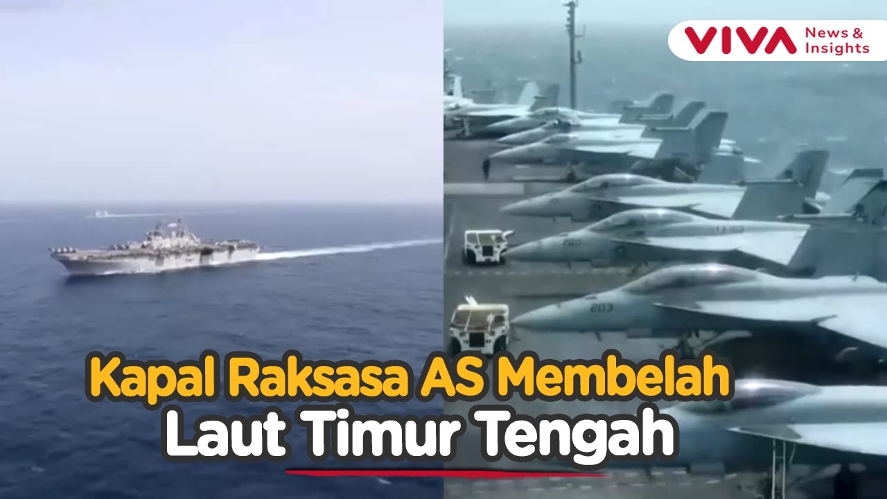 Trump Keluarkan Taring! Iran Ketar-ketir AS Kirim Kapal dan Pesawat Mematikan