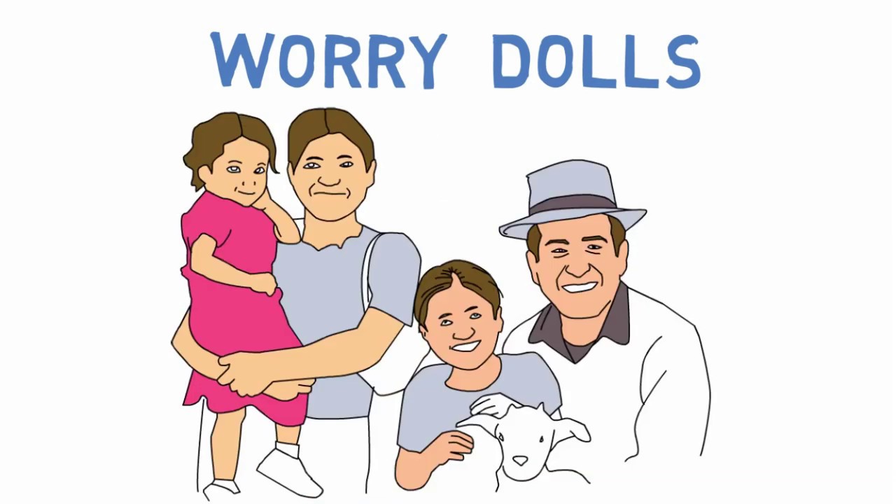 Spanish Worry Dolls Story in English