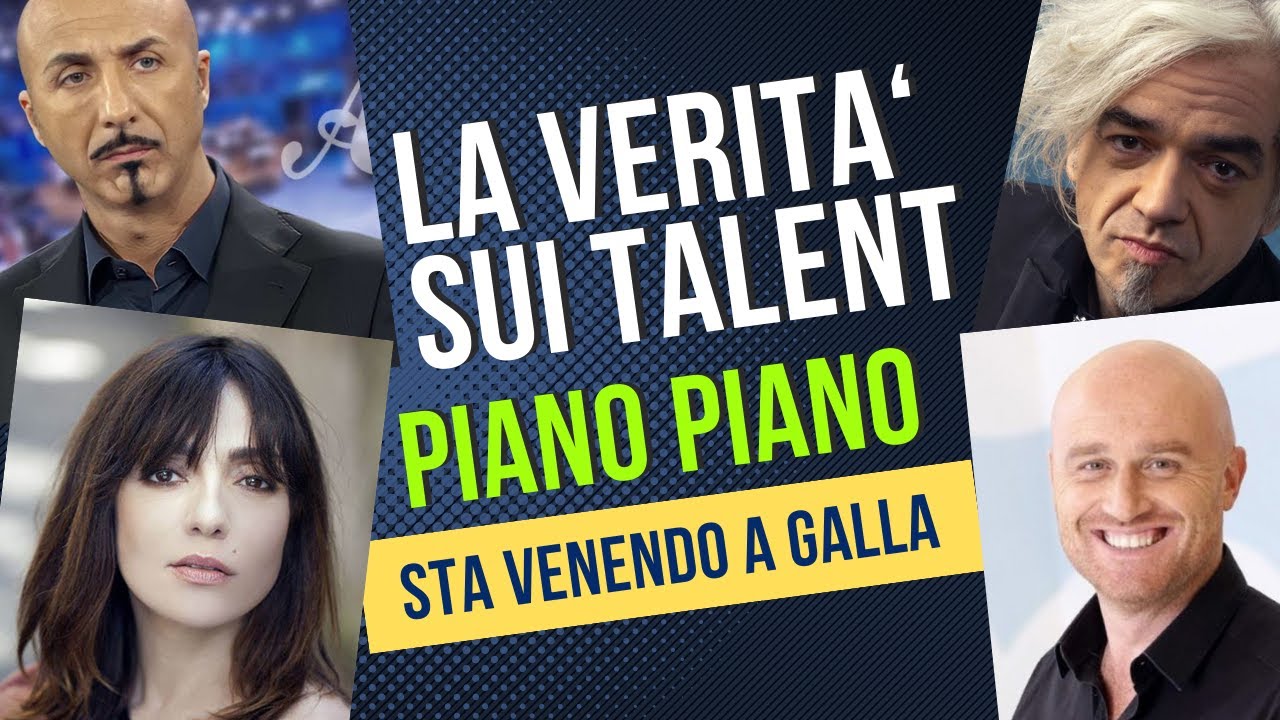 LA VERITA' SUI TALENT STA VENENDO A GALLA...FINALMENTE !