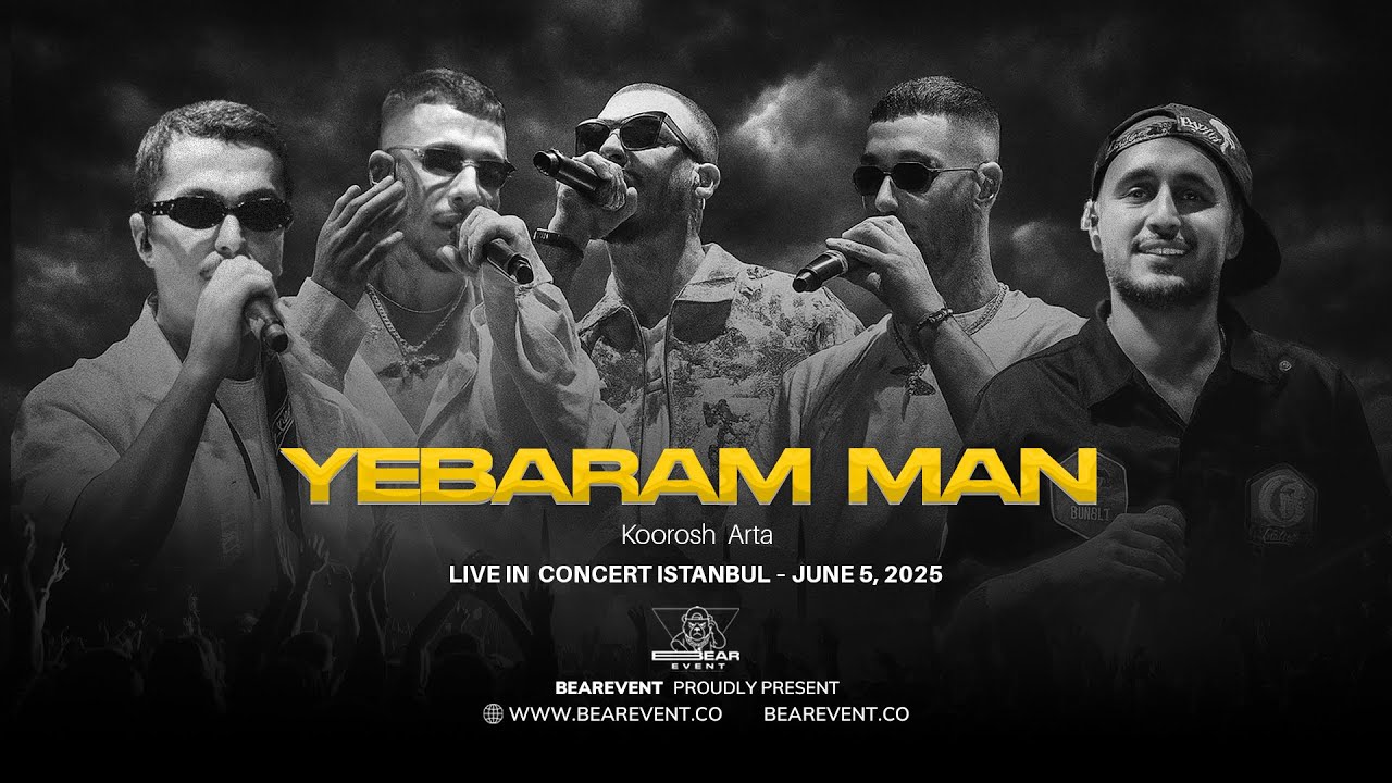 37- Koorosh , Arta - Yebaram Man (Live in concert Istanbul 2025)