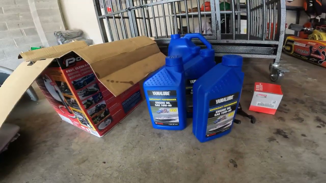 HOW TO... Yamaha FZR/FZS SHO Wave Runner Oil Change (Step-by-Step)