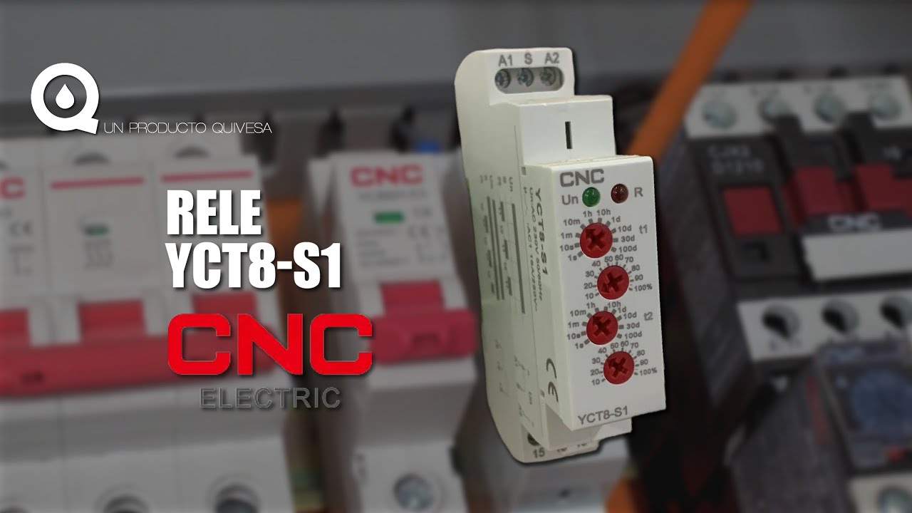 CAPITULO 6 TEMPORADA 1 Hoy hablamos del RELE YCT8-S1 de la marca CNC Electric✨