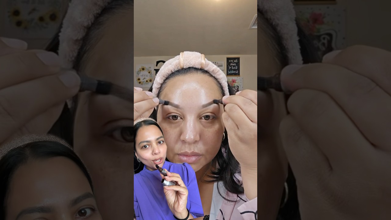 Easiest way to make your eyebrows?? Brow dip from Sheglam 💕 ib @martangabita 🥰🥰