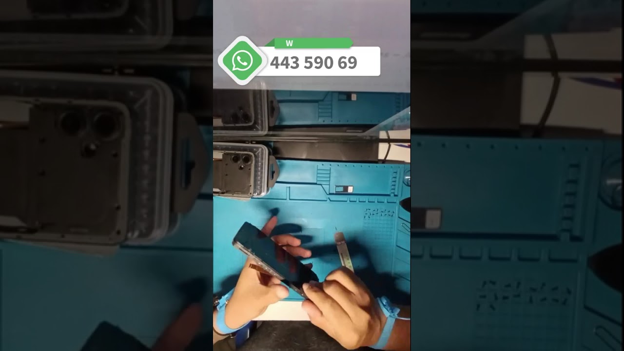 Cambio de pantalla para un Samsung A06