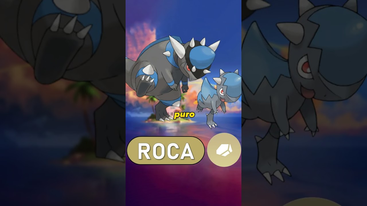 ¡CRANIDOS y RAMPARDOS los POKÉMON tipo Roca! 