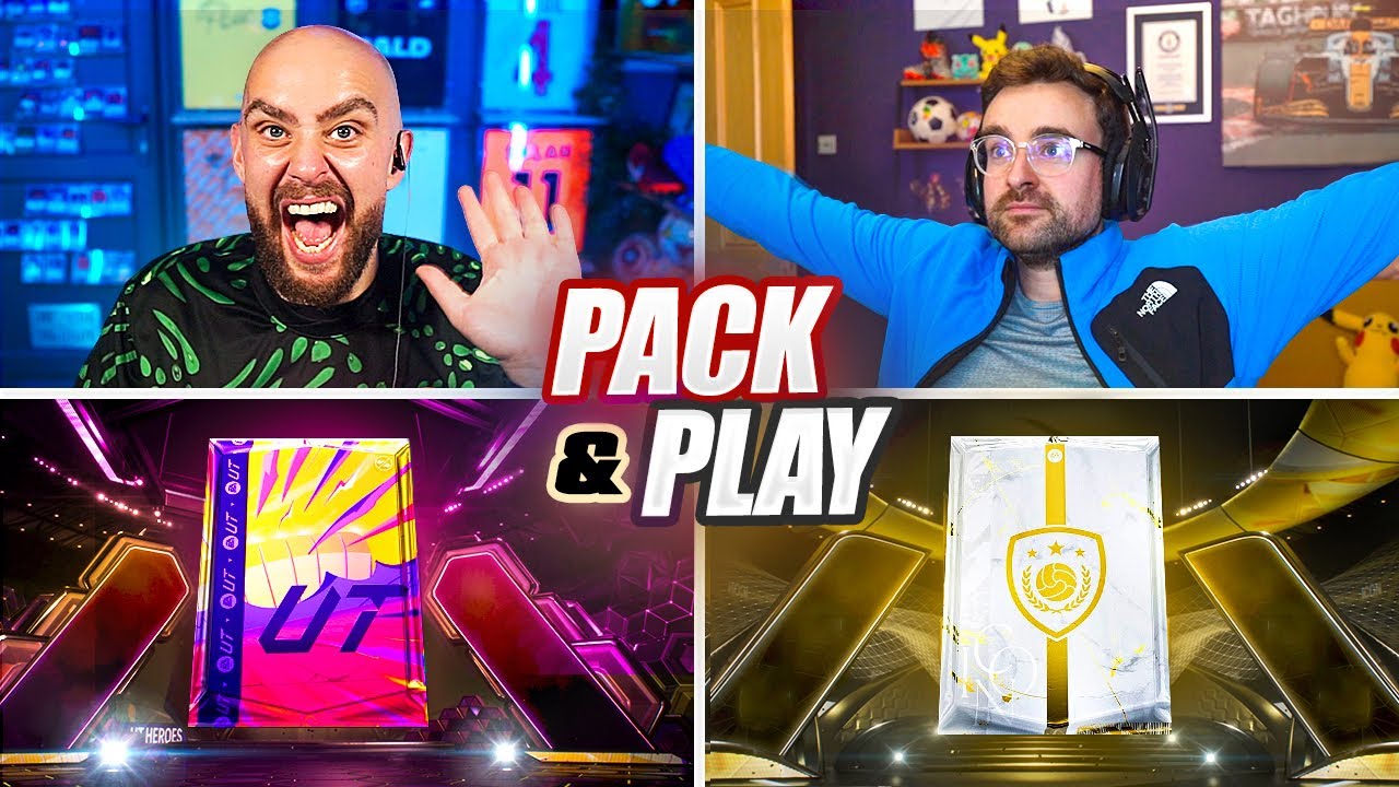 GUARANTEED ICON AND HERO PACKS!!! FC25 Pack And Play