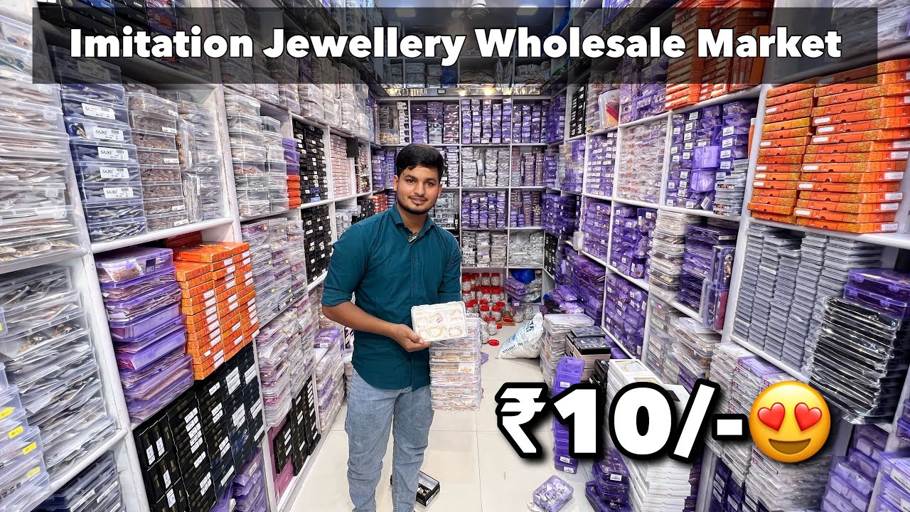 Starting ₹10 | Jaipur Jewellery wholesale market 2025 | Imitation Jewellery market | Gk bind house