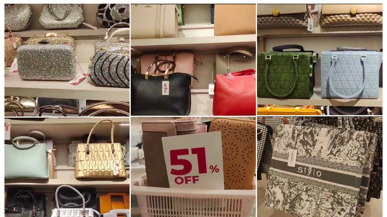 Stylo Bags & Clutches Collection. Sale 51% & 31% Off