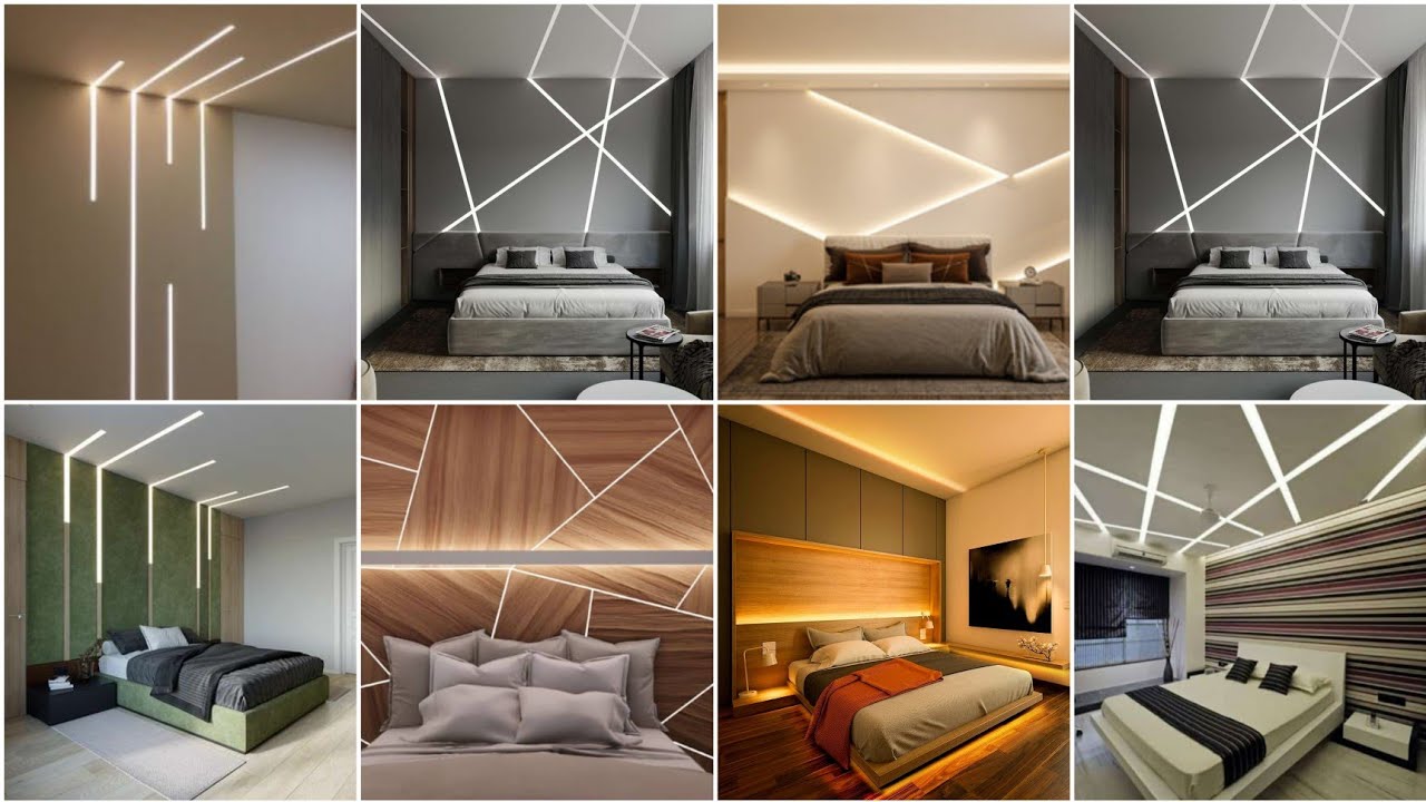 profile light in bedroom | profile light design in bedroom | bedroom profile light |
