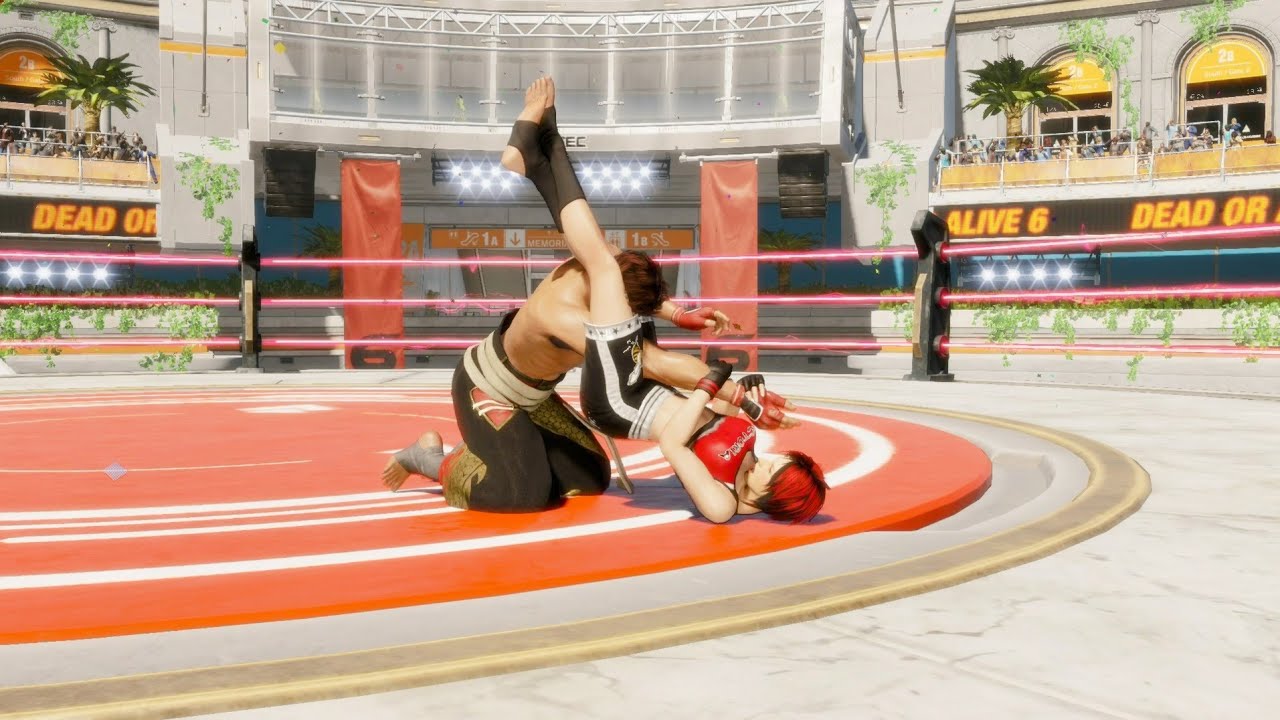 (DOA6) Reverse Ryona - Mila Breaks Jann Lee!