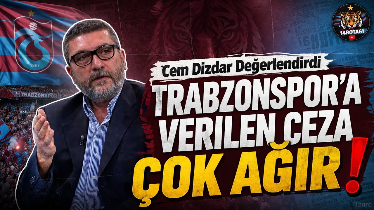 Son Dakika Trabzonspor Haberleri | Cem Dizdar'dan Şok S&ouml;zler | Trabzonspor'a Verilen Ceza &Ccedil;ok Ağır |