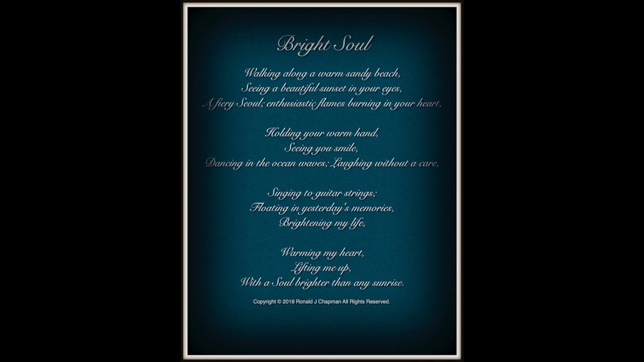 Bright Soul love poem (text to speech)