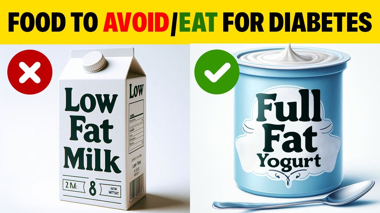 5 Foods You Should Be Eating And 5 Foods You Shouldn’t for Diabetes & Prediabetes