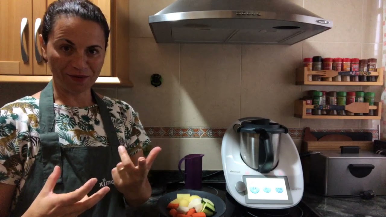 Crema de verduras en Thermomix
