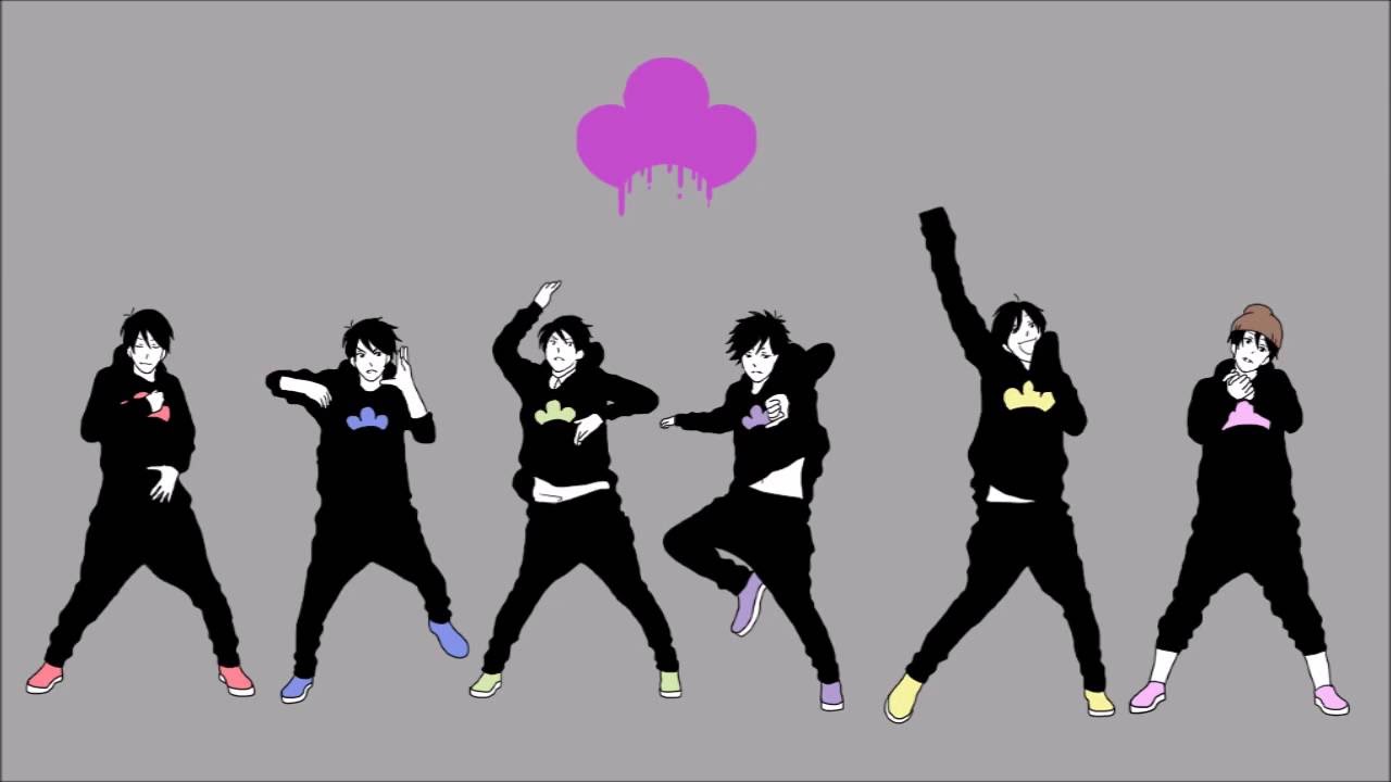 【フル・手描きおそ松さん】自分絵六つ子でゴーストルール【描いてみた】