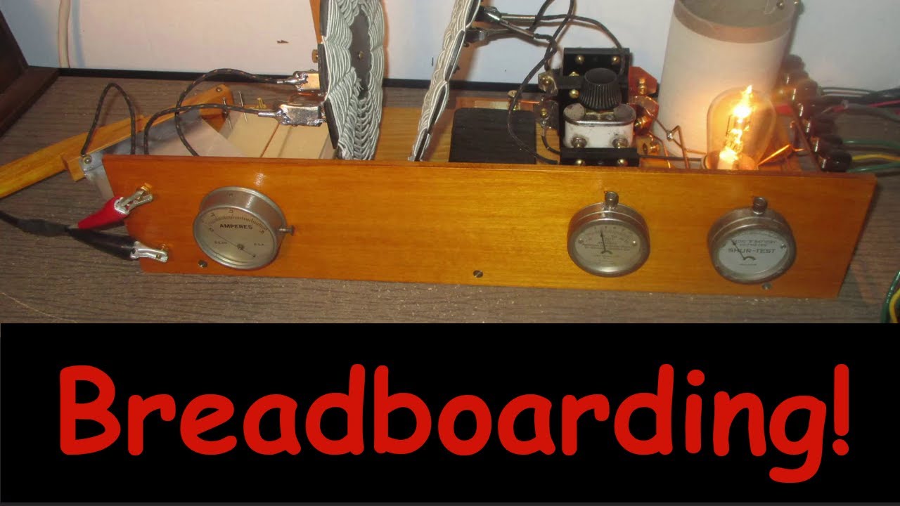 The origin of breadboarding - Amateur Radio Breadboard Transmitters 1920 – 1935