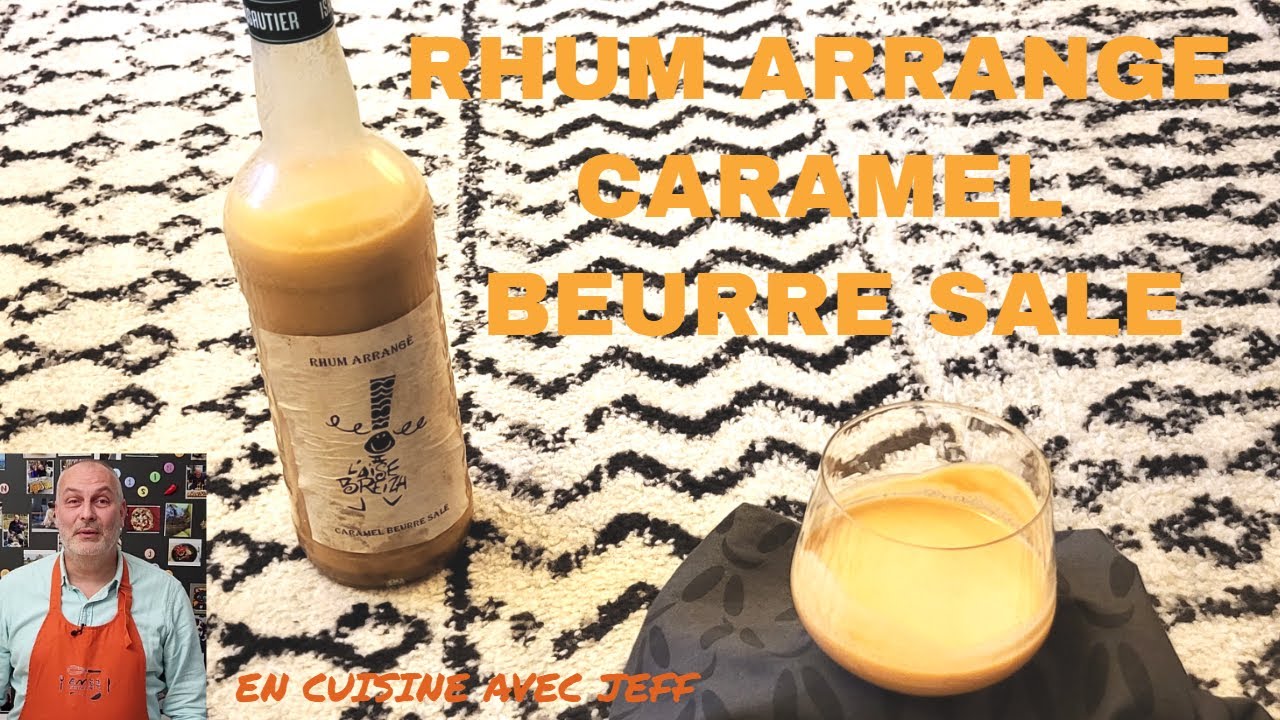 rhum arrangé caramel beurre salé
