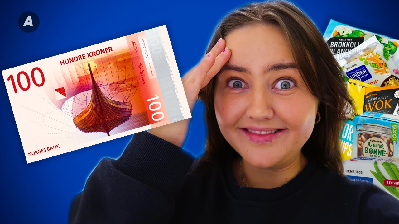 Klarer Carina Talling å lage middag i en uke for under 100 kr?! | Hundringsen #8