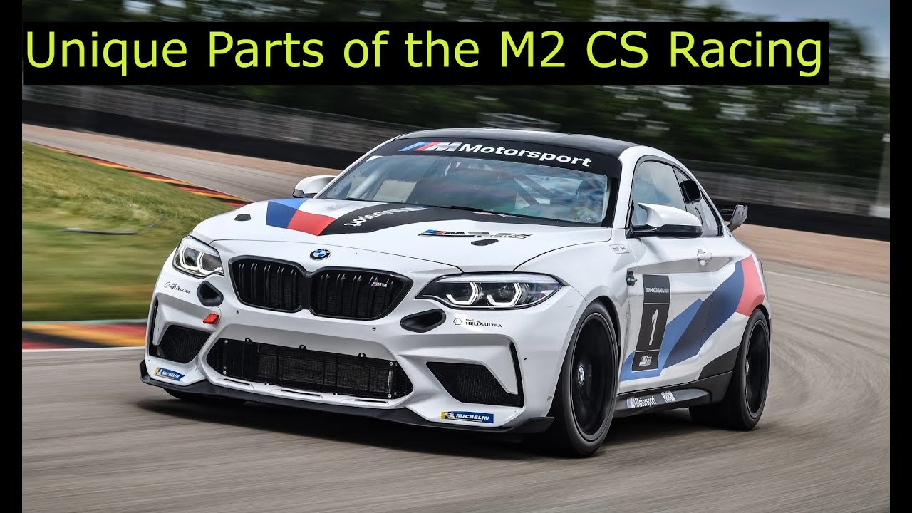 Unique Parts of the M2 CS Racing