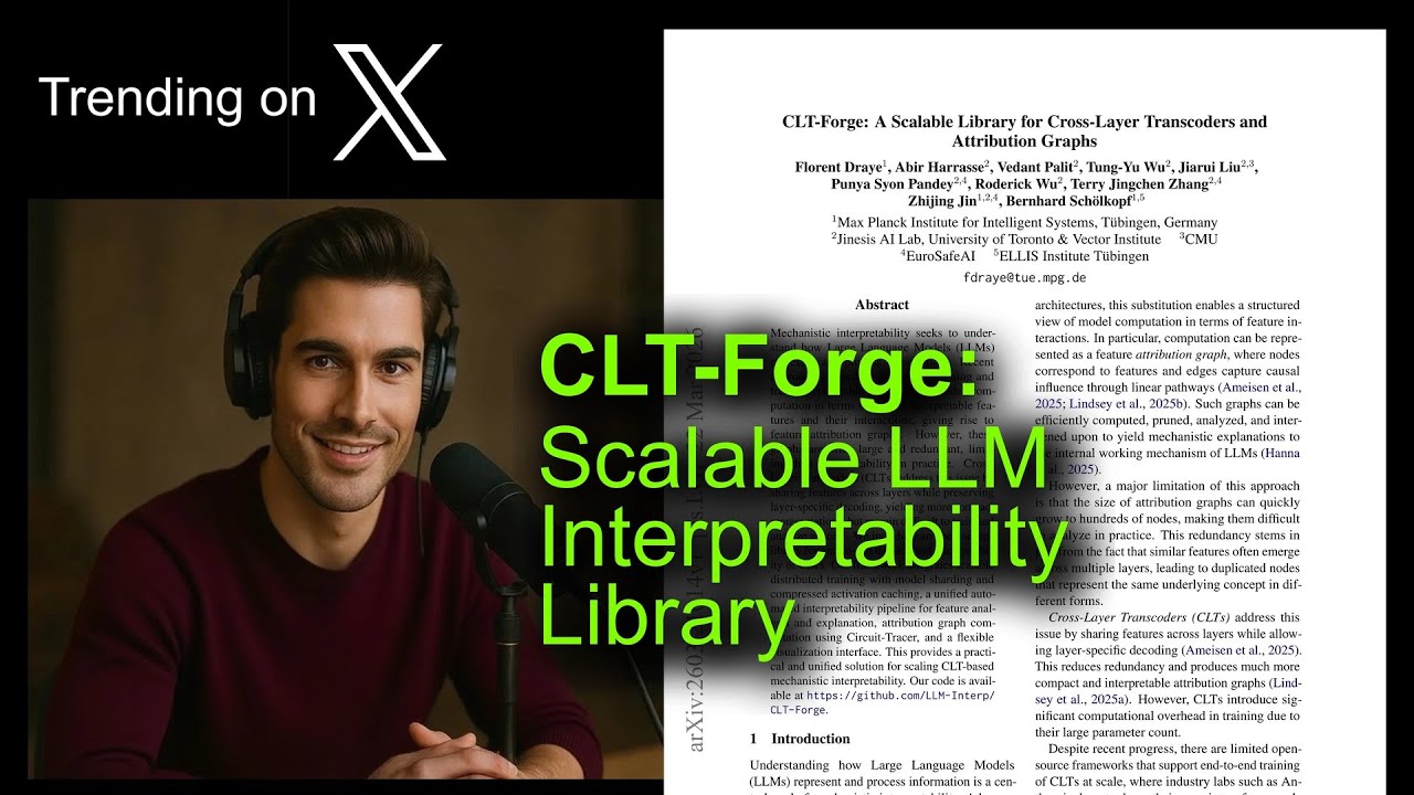 CLT-Forge: Scalable LLM Interpretability Library
