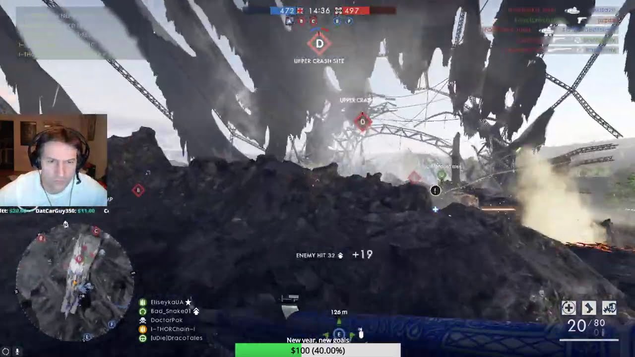 Battlefield 1 - I love the Chauchat low weight