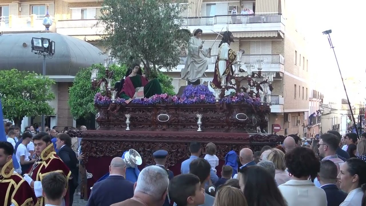Miércoles Santo: oración en el huerto. Semana Santa de. Morón 2023