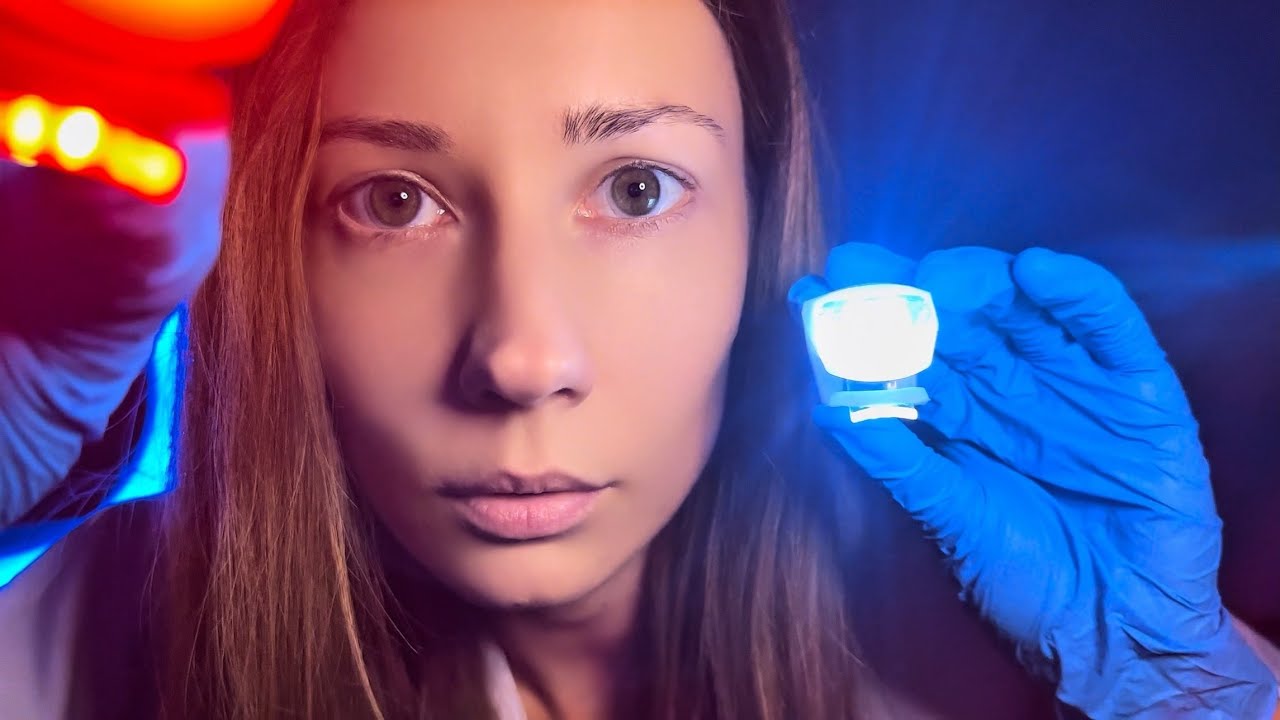 ASMR Eye Exam Roleplay &ndash; Realistic Doctor Checkup for Deep Relaxation & Sleep 😴