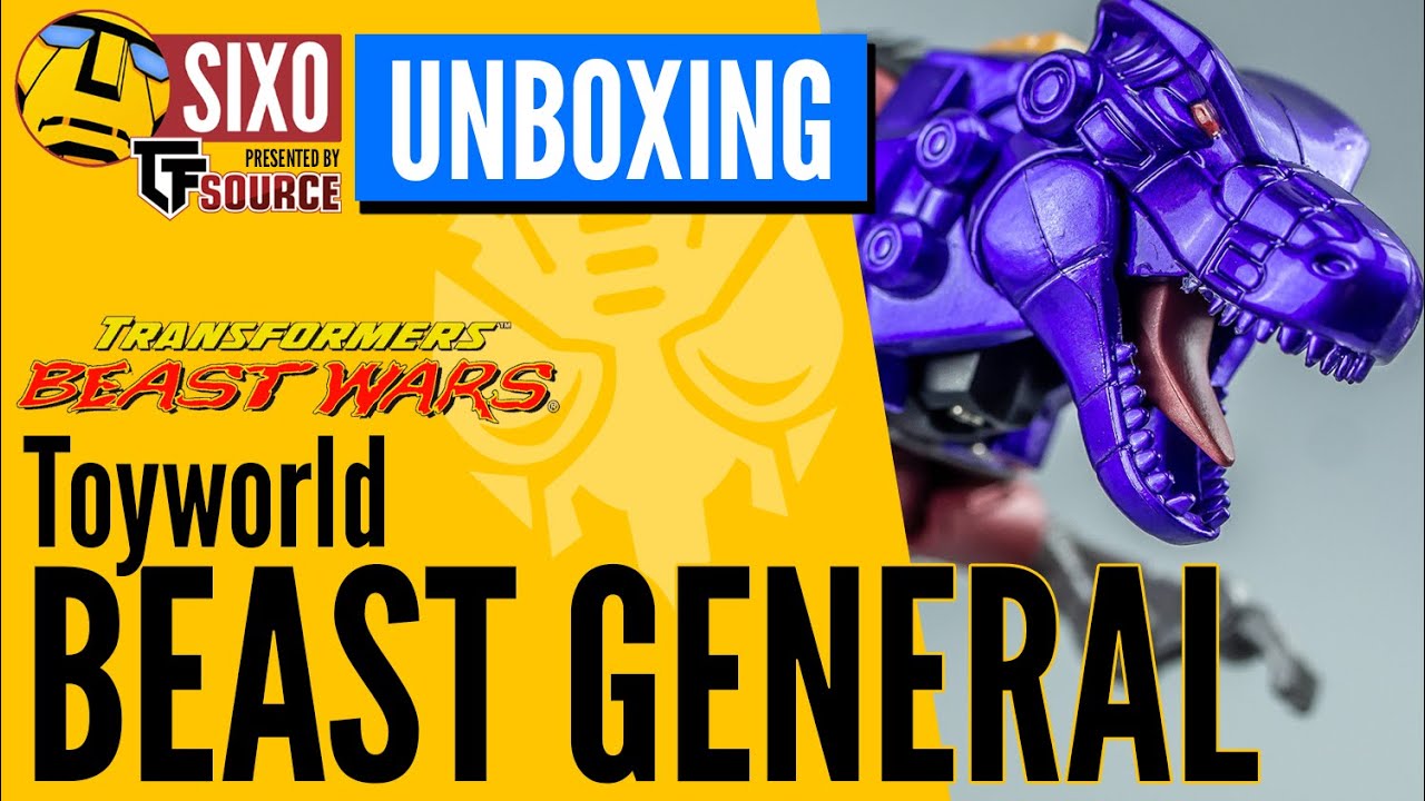 UNBOXING: Transformers Beast Wars Toyworld TWBS-01 Beast General
