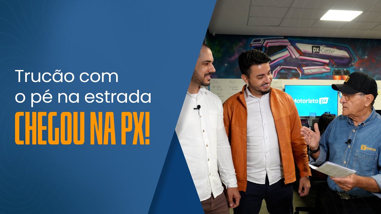 Motorista PX no programa P&Eacute; NA ESTRADA! (Com Pedro Truc&atilde;o) 🚛