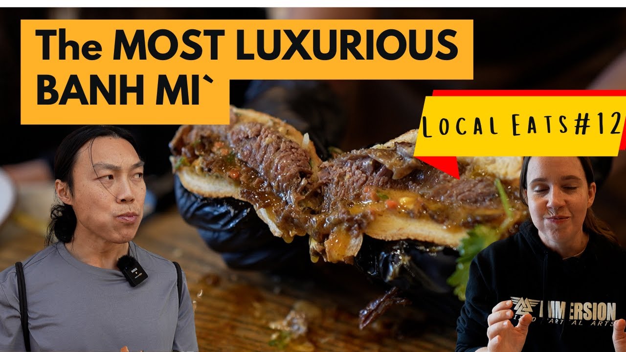 САМЫЙ РОСКОШНЫЙ BANH MI в Мельбурне! | Local Eats 12