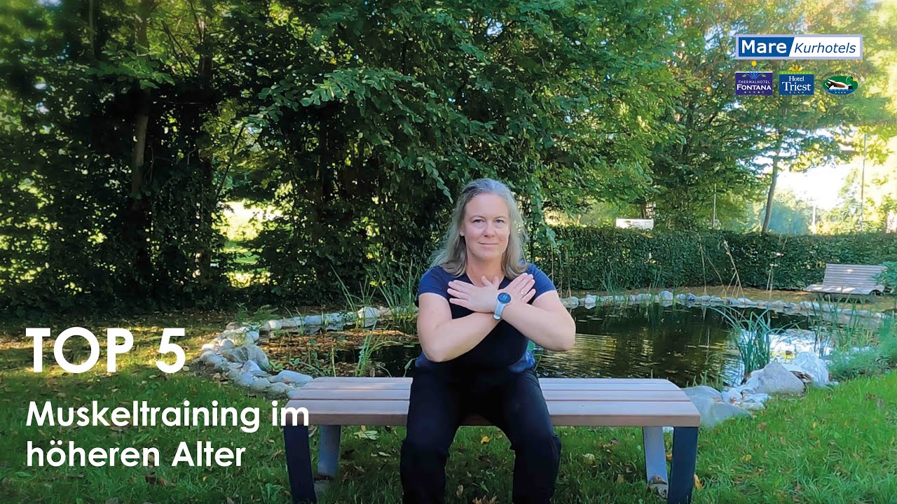 TOP 5  Muskeltraining im höheren Alter