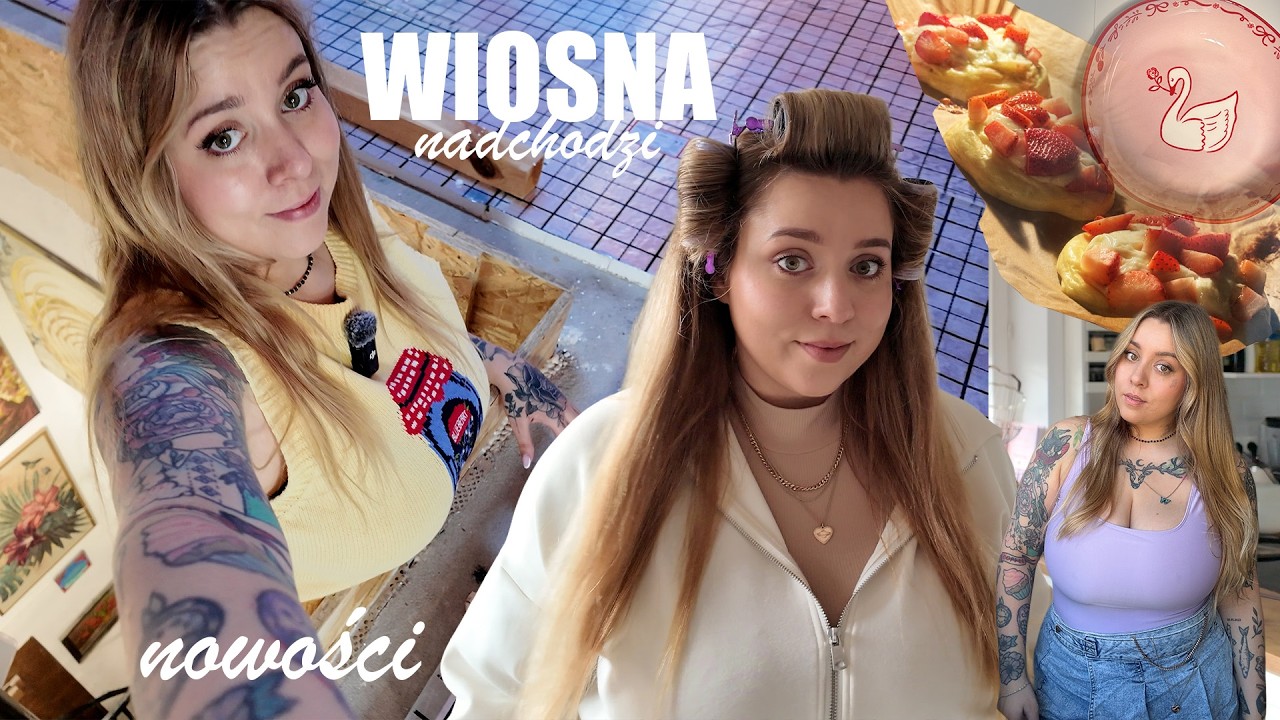 Fit tydzień ze mną 💪 treningi, zakupy i efekt remontu poddasza 🩷 dużo gotuję i chudnę 🫶🏻