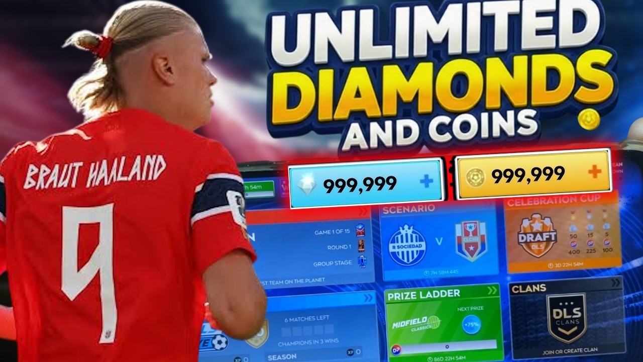 DLS 26 Hack/Mod ⚽ How to Get Unlimited Coins & Diamonds Dream League Soccer 2026 (iOS /Android)
