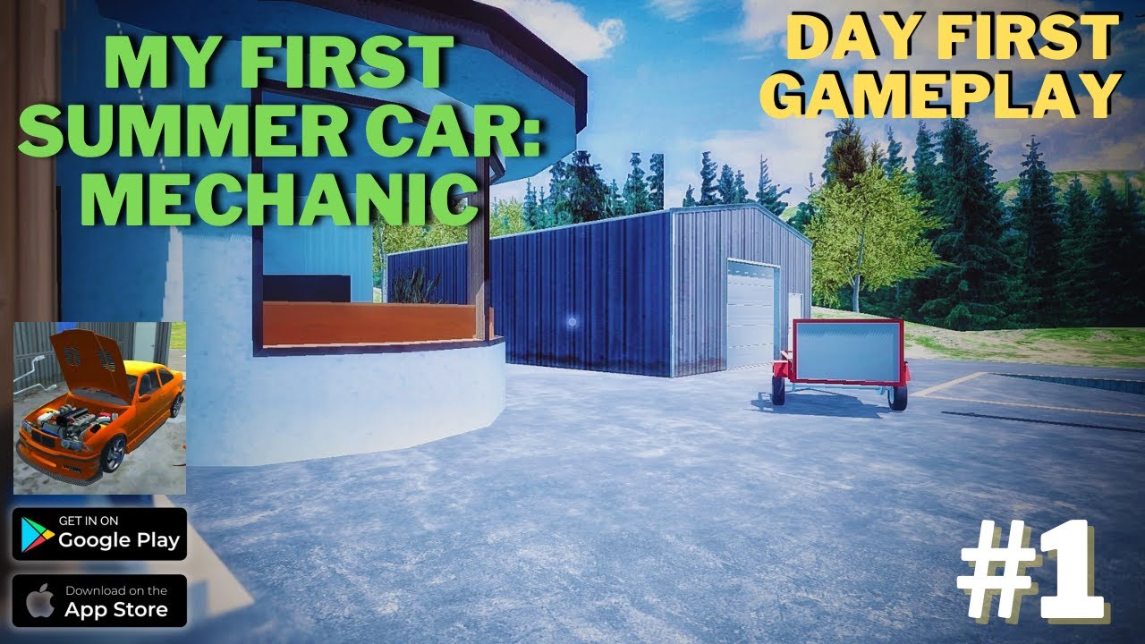 My First Summer Car: Mechanic - First Day Gameplay Walkthrough (Android, iOS) | 