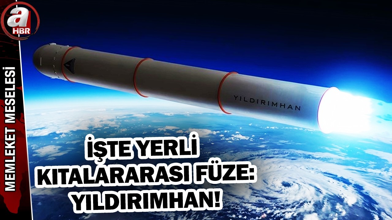 Yerli sistemler g&ouml;vde g&ouml;sterisi yaptı! İşte yerli kıtalararası f&uuml;ze: Yıldırımhan! | A Haber