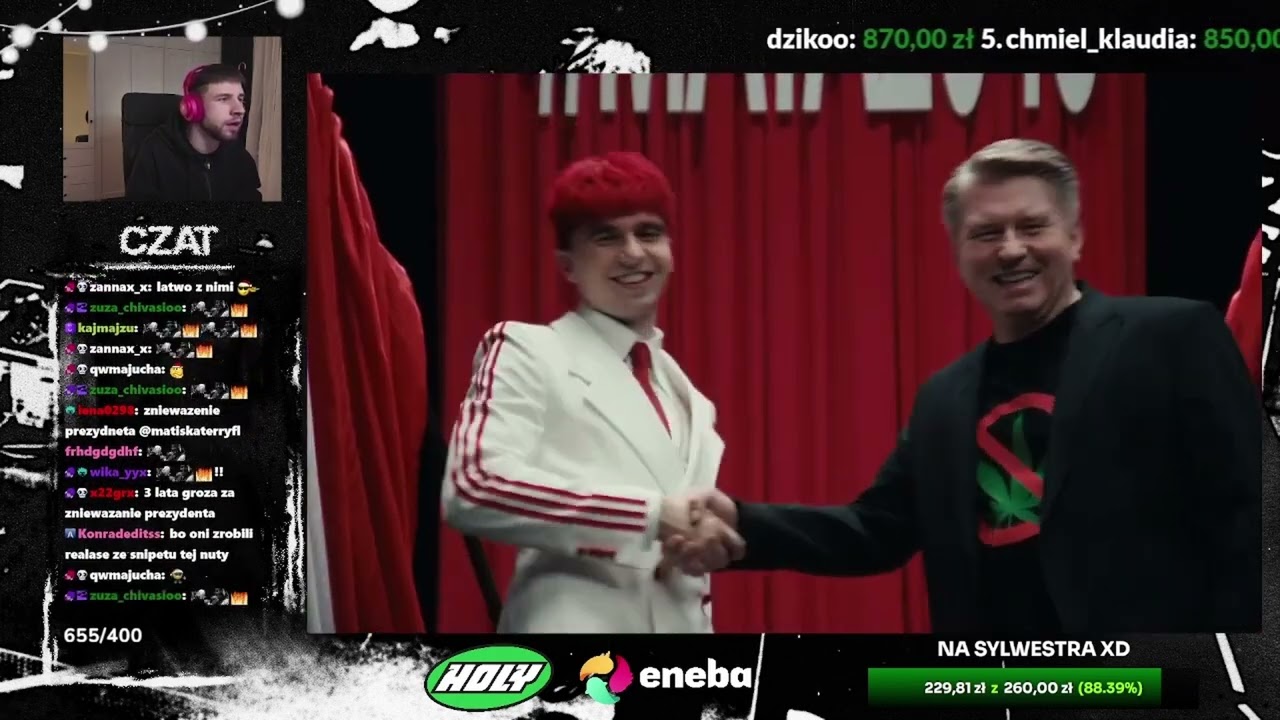 Matiskater reaguje na Mata - BĘDĘ PREZYDENTEM