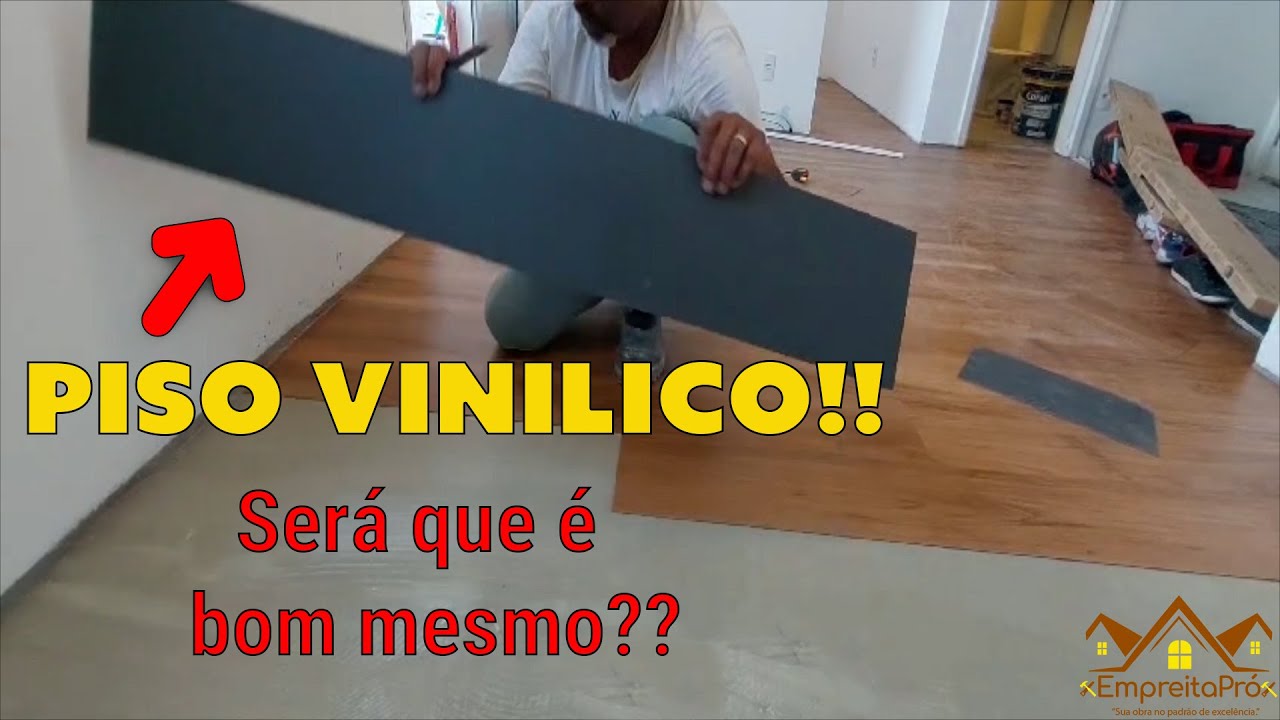 Colocação de PISO VINILICO, assista o vídeo e tire suas dúvidas pra saber se compensa!!