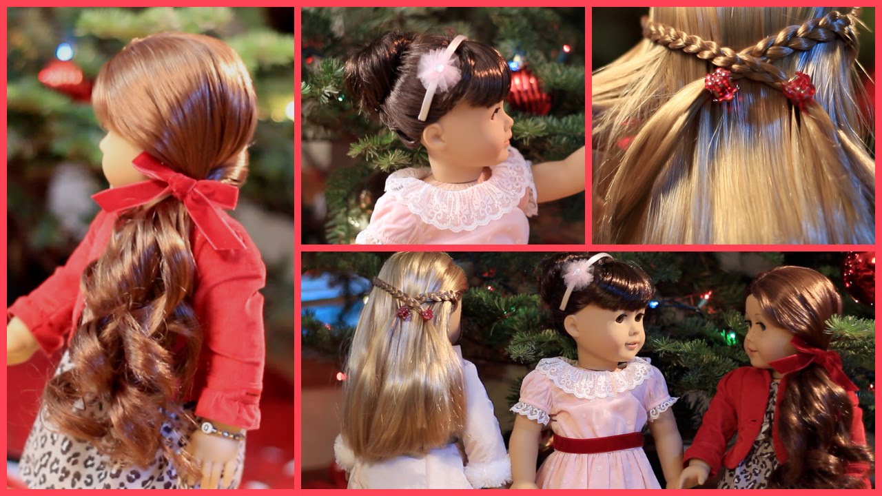 3 Easy AG Holiday Hairstyles!
