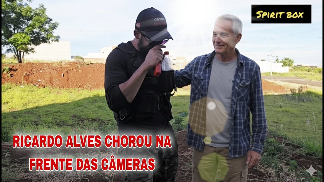 SENHOR FEZ RICARDO ALVES CHORAR NA FRENTE DAS CÂMERAS - SPIRITBOX