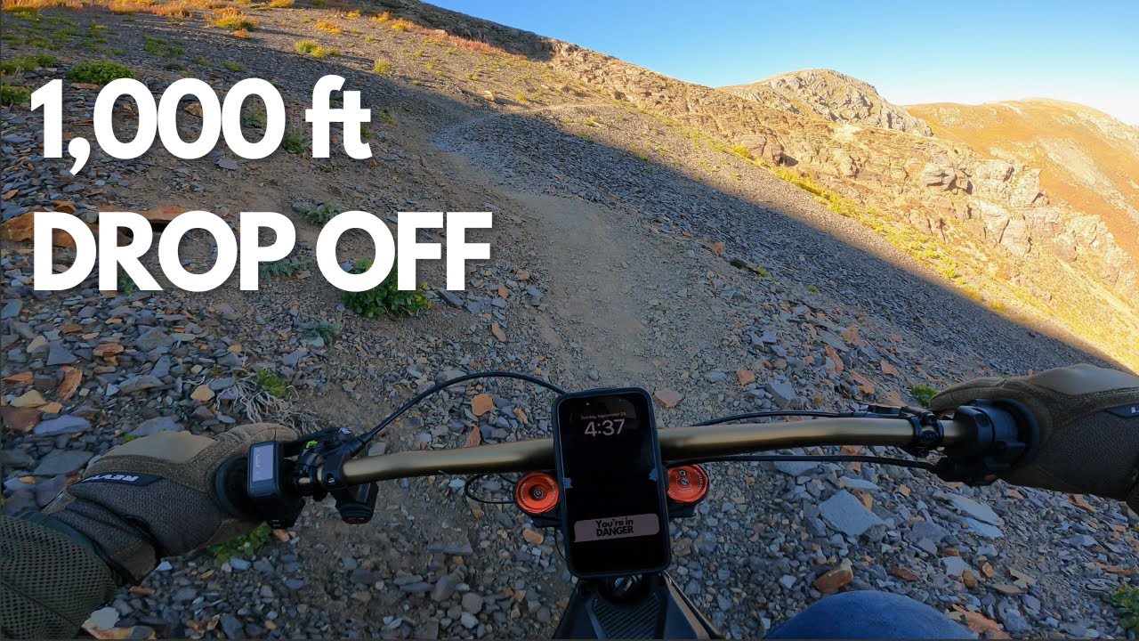 I Took My Talaria on THE MOST DANGEROUS SINGLE TRACK TRAIL EVER!!!