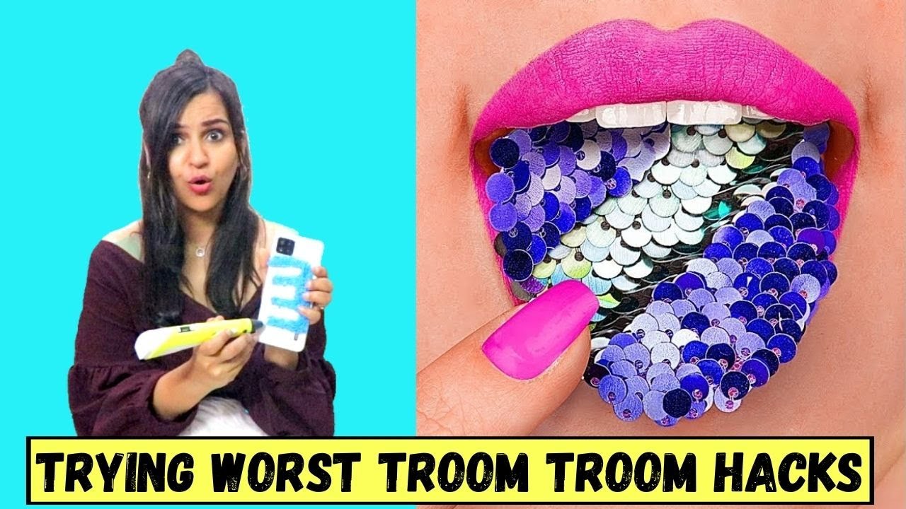Trying WORST Troom Troom LIFE HACKS